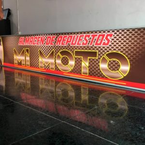 caja de luz impresa